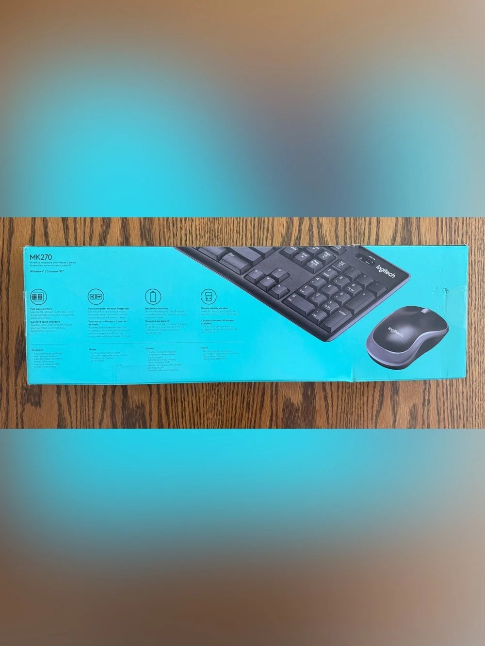Logitech MK270 Wireless Keyboard and Mouse Combo Brand New